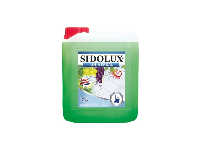 SIDOLUX Universal Soda POWER GREEN GRAPES Objem: 5 l SIDOLUX Universal Soda POWER GREEN GRAPES Objem: 5 l