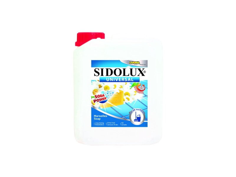 SIDOLUX Universal SODA POWER MARSEILL SOAP Objem: 5 l SIDOLUX Universal SODA POWER MARSEILL SOAP Objem: 5 l
