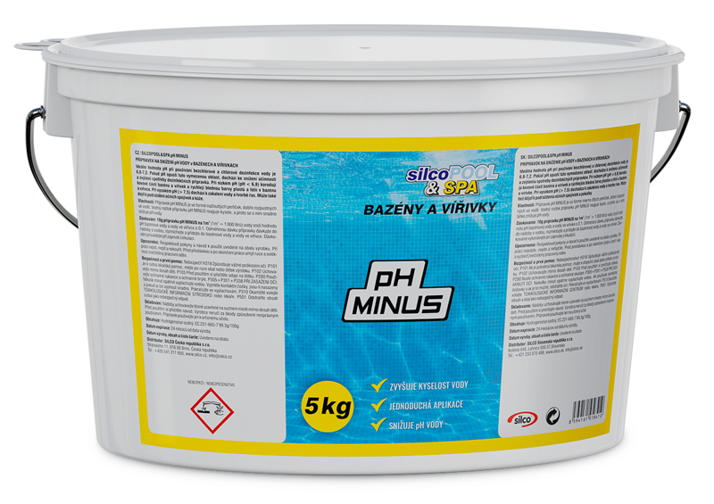 SILCO SILCOPOOL&SPA pH MINUS kg: 5 SILCO SILCOPOOL&SPA pH MINUS kg: 5
