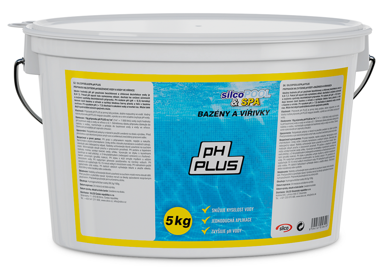 SILCO SILCOPOOL&SPA pH plus kg: 5 kg SILCO SILCOPOOL&SPA pH plus kg: 5 kg