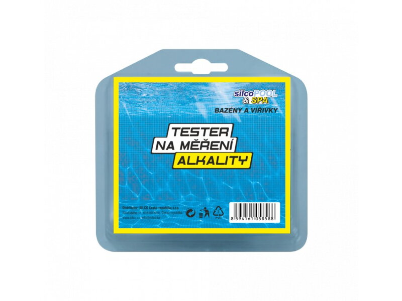 SILCO SILCOPOOL&SPA Tester na měření alkality vody SILCO SILCOPOOL&SPA Tester na měření alkality vody