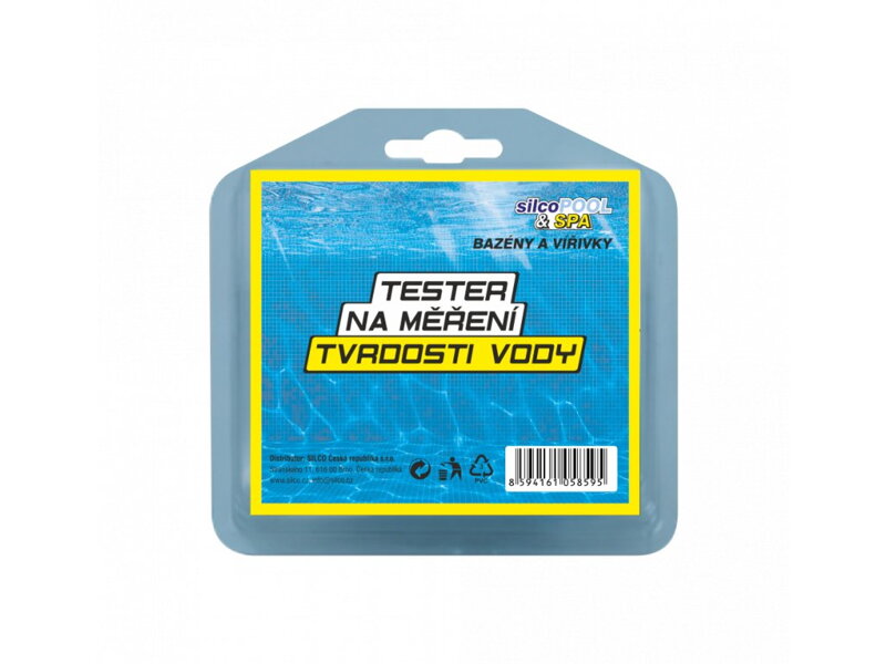 SILCO SILCOPOOL&SPA Tester na měření tvrdosti vody SILCO SILCOPOOL&SPA Tester na měření tvrdosti vody