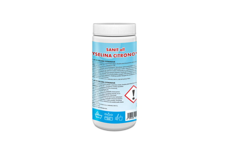 SANIT all kyselina citronová 1kg SANIT all kyselina citronová 1kg