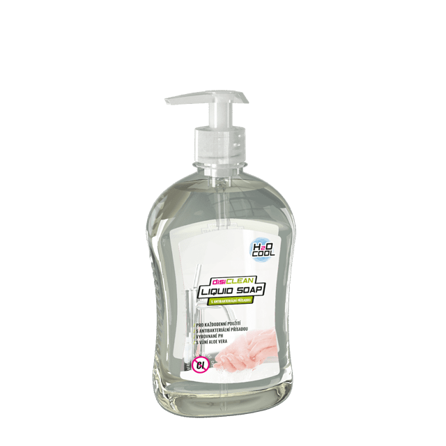 H2O COOL Antibakteriálne mydlo disiCLEAN LIQUID SOAP Objem: 0,5 l H2O COOL Antibakteriálne mydlo disiCLEAN LIQUID SOAP Objem: 0,5 l