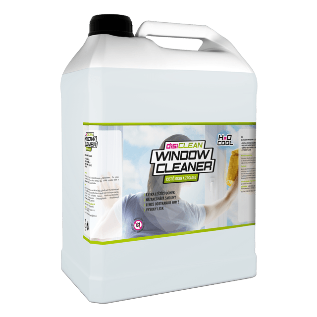 H2O COOL disiCLEAN WINDOW CLEANER Objem: 5 l H2O COOL disiCLEAN WINDOW CLEANER Objem: 5 l