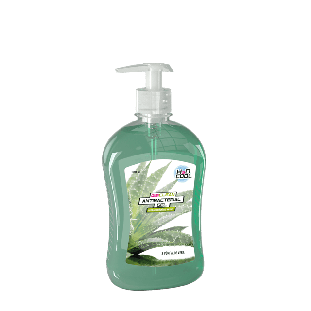 H2O COOL disiCLEAN ANTIBACTERIAL GEL Objem: 0,5 l H2O COOL disiCLEAN ANTIBACTERIAL GEL Objem: 0,5 l