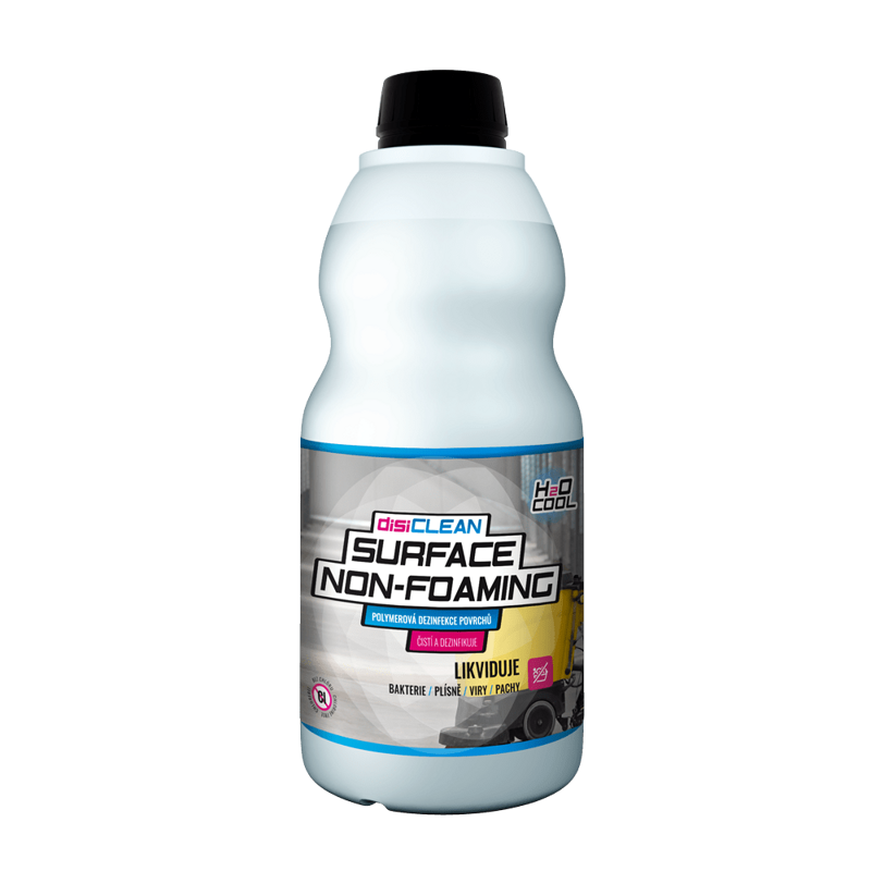 H2O COOL disiCLEAN SURFACE non-foaming Objem: 1 l H2O COOL disiCLEAN SURFACE non-foaming Objem: 1 l