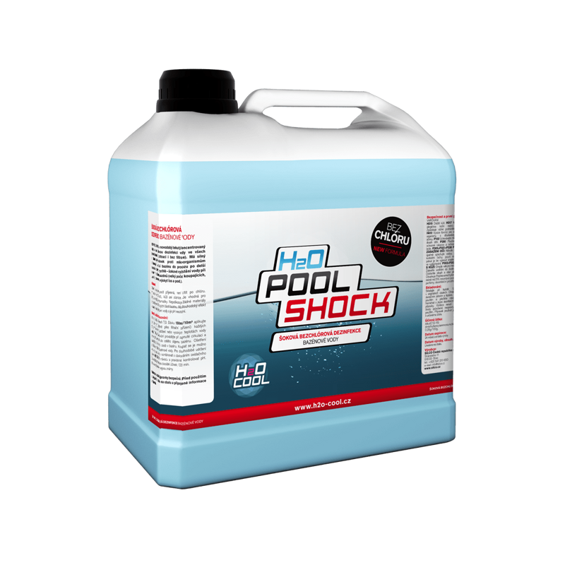 H2O COOL H2O POOL SHOCK Objem: 3 l H2O COOL H2O POOL SHOCK Objem: 3 l