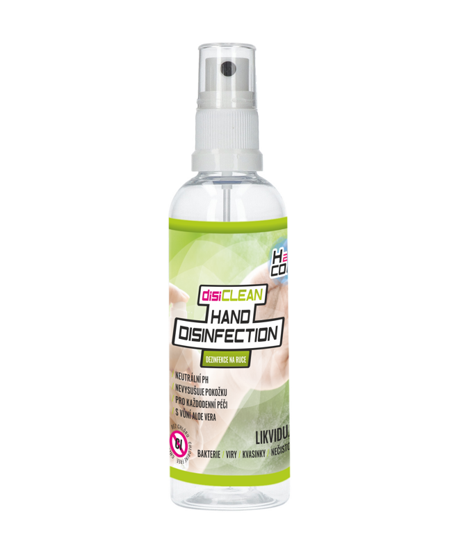 Dezinfekce na ruce H2O COOL disiCLEAN HAND DISINFECTION Objem: 100 ml Dezinfekce na ruce H2O COOL disiCLEAN HAND DISINFECTION Objem: 100 ml