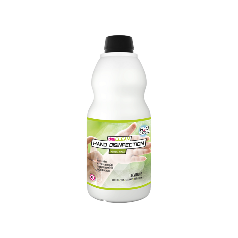 Dezinfekce na ruce H2O COOL disiCLEAN HAND DISINFECTION Objem: 1 l Dezinfekce na ruce H2O COOL disiCLEAN HAND DISINFECTION Objem: 1 l