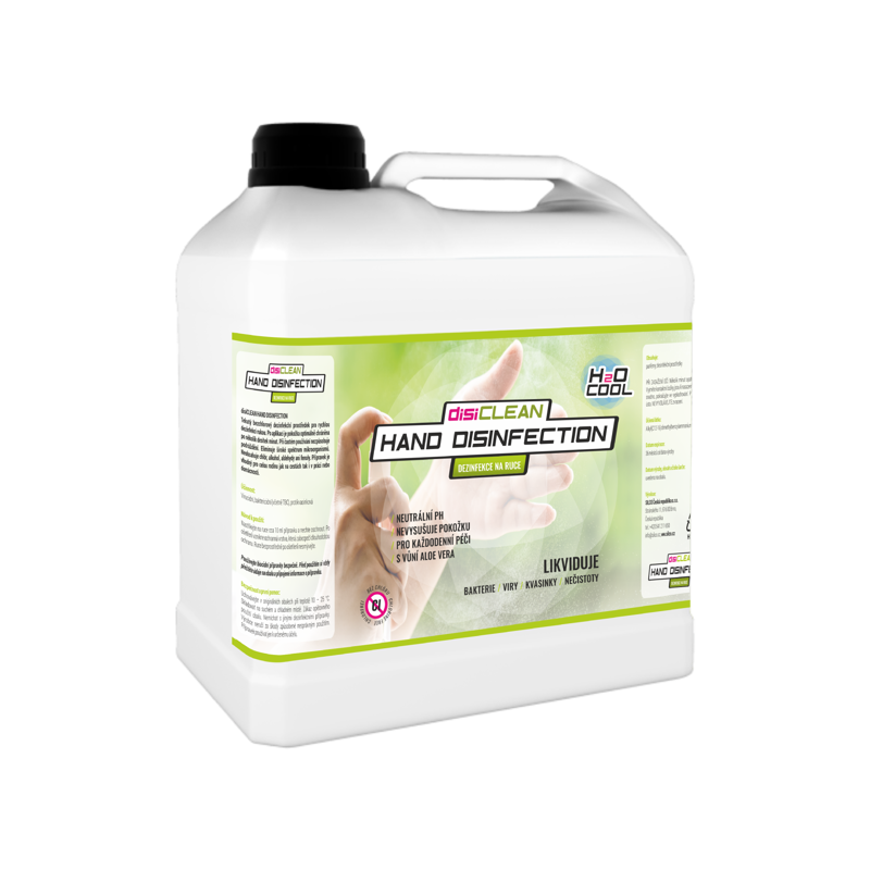 Dezinfekce na ruce H2O COOL disiCLEAN HAND DISINFECTION Objem: 3 l Dezinfekce na ruce H2O COOL disiCLEAN HAND DISINFECTION Objem: 3 l