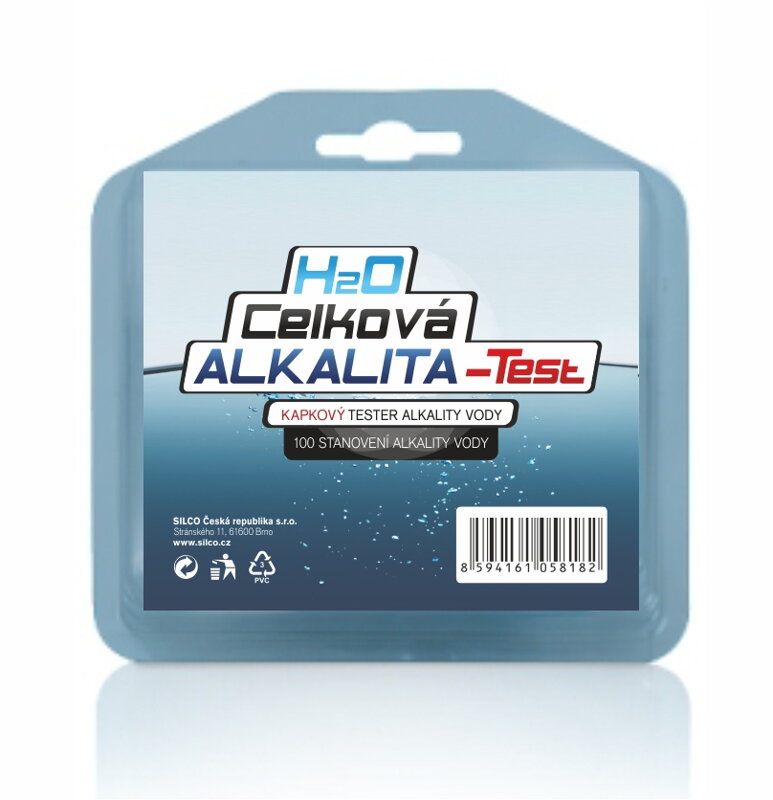 H2O COOL Celková alkalita - test H2O COOL Celková alkalita - test