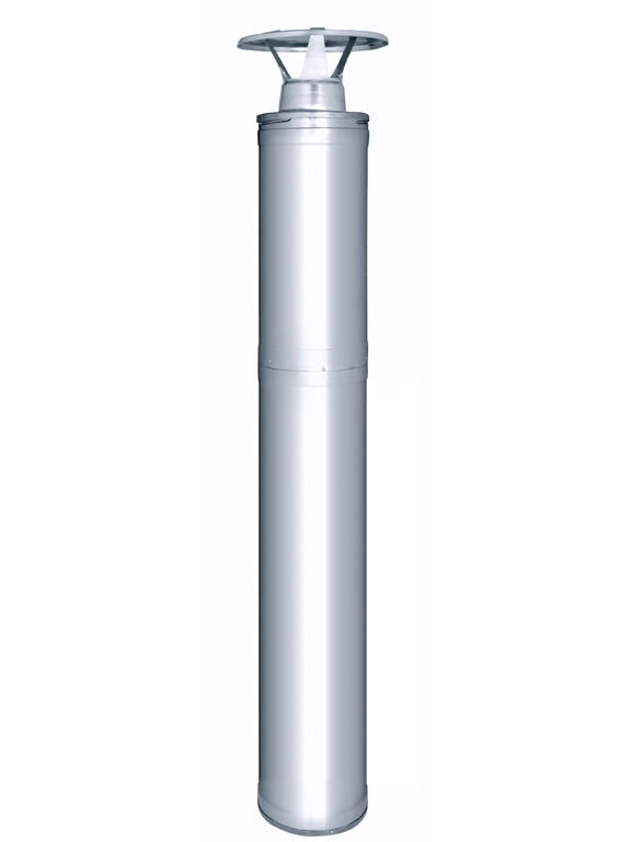Komínová súprava 1500 mm, nerezová oceľ. oceľ Komínová súprava 1500 mm, nerezová oceľ. oceľ