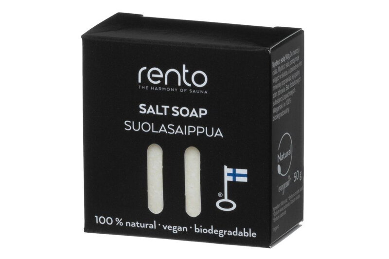 RENTO Saunové soľné mydlo 50g - Soľ RENTO Saunové soľné mydlo 50g - Soľ