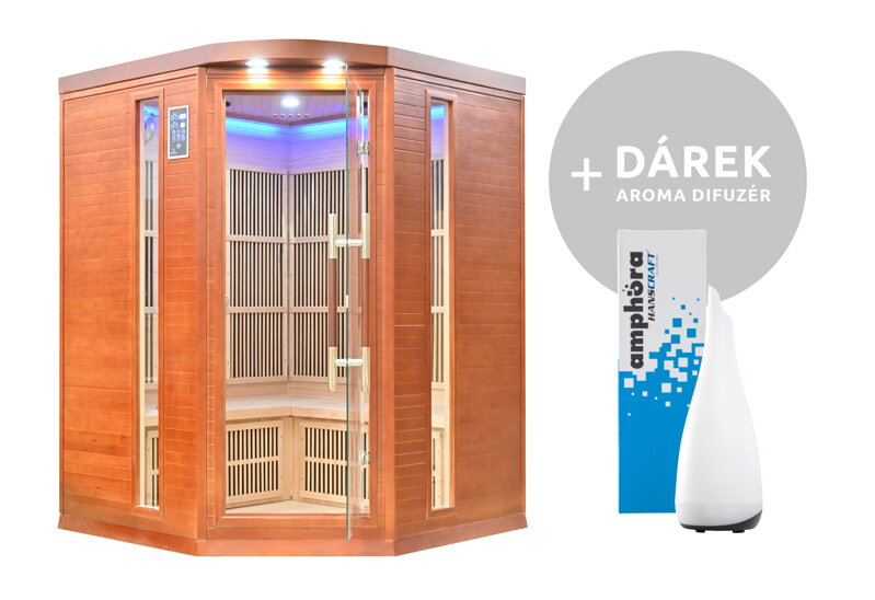 Infrasauna FRANCE SAUNA La Provance 3/4 Infrasauna FRANCE SAUNA La Provance 3/4