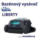 DOLPHIN LIBERTY 400, bezkáblový bazénový vysávač 