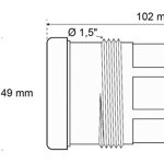 LED svetlo 5,5W MINI (18 LED)