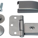 Pánt pre sklenené saunové dvere SILVER | www.mostpools.sk Pánt pre sklenené saunové dvere SILVER