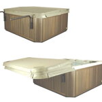 Konzola na vírivkový termokryt COVER SHELF | www.mostpools.sk Polica na vírivkový termokryt COVER SHELF