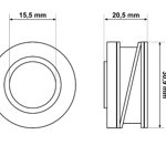 Tesniaci segment pre čerpadlo SEAL PS-200 | www.mostpools.sk mechanická upchávka