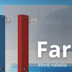 Solárna sprcha 40L, nerezová konštrukcia, Eco Rain technológia Solárna sprcha 40L, nerezová konštrukcia, Eco Rain technológia
