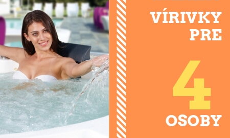 vírivky pre 4 osoby
