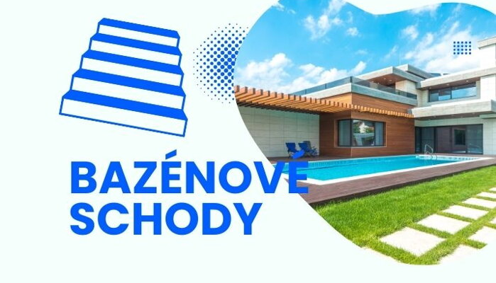 Výhodný spôsob stavby schodov v bazéne