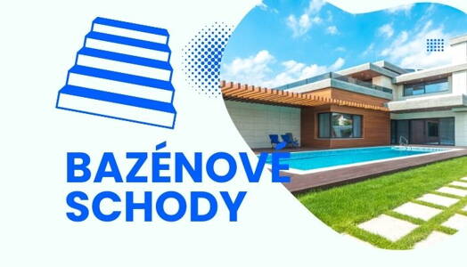 Výhodný spôsob stavby schodov v bazéne