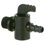 Odtokový kohútik z PVC 3/4" ex Odtokový kohútik z PVC 3/4" ex