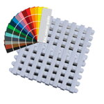 Prepadová rolovacia mriežka pre verejné bazény - farebná - šírka 246 mm, výška 35 mm (43 ks/m) Prepadová rolovacia mriežka pre verejné bazény - farebná - šírka 246 mm, výška 35 mm (43 ks/m)