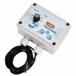 Elektronický termostat samostatne v skrinke s krytím IP 55 Elektronický termostat samostatne v skrinke s krytím IP 55
