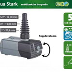 Heissner multifunkčné nastaviteľné čerpadlo 1400 - 2200 l/h, 27 W pre fontány, chrliče P2220E-00 Heissner multifunkčné nastaviteľné čerpadlo 1400 - 2200 l/h, 27 W pre fontány, chrliče P2220E-00